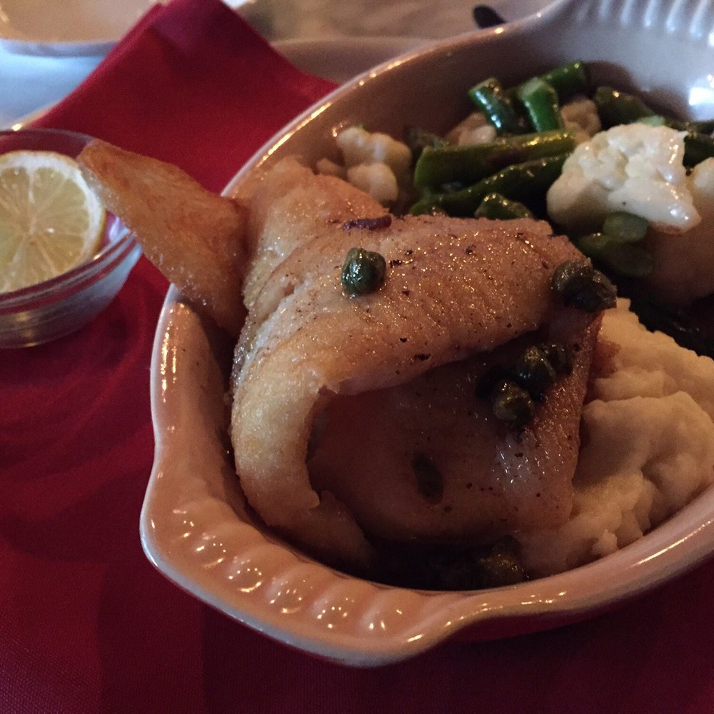 Firehouse Bistro - Sole dish - French Near Me - Woodside, California Firehouse Bistro - Sole dish - French Near Me - Woodside, California