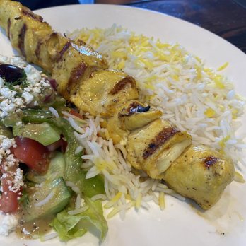 Blu Olive Mediterranean Bistro - Chicken Souvlaki - Mediterranean Near Me - Portland, Oregon