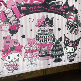 Hello Kitty Cafe - Happy Anniversary to both Melody (50) and Kuromi (20)! - Themed Cafes Near Me - Las Vegas, Nevada
