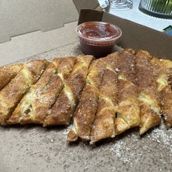 Breadeaux Pizza - Lower quality prepped breadsticks