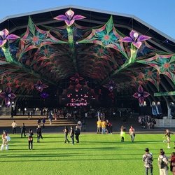 National Orange Show Sports Center - Beyond Wonderland 2023 - Caterpillar's Garden stage