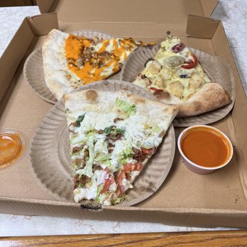 Johnny's - two slices of pizza in a cardboard box - Pizza Near Me - Rock Tavern, New York