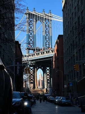 DUMBO Manhattan Bridge View by null