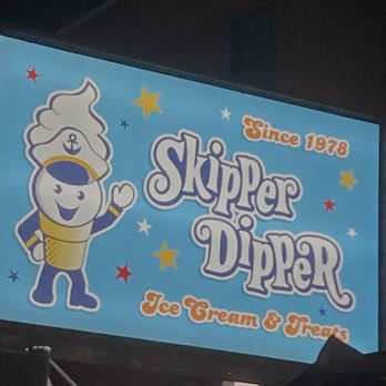 Skipper Dipper - The sign outside - Ice Cream & Frozen Yogurt Near Me - Long Beach Township, New Jersey