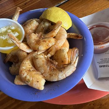 Hogfish Bar & Grill - 2024.10.19 - half pound pink shrimp - Seafood Near Me - Stock Island, Florida Hogfish Bar & Grill - 2024.10.19 - half pound pink shrimp - Seafood Near Me - Stock Island, Florida