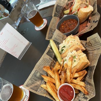 Revival Kitchen - a table full of food and drinks - Desserts Near Me - Londonderry, Vermont