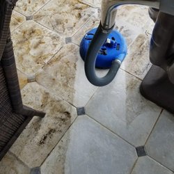 Frank's Carpet & Tile Care - Before and After Flooring Cleaning