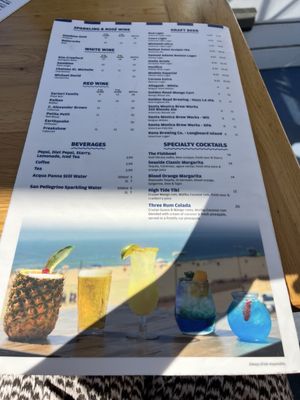 Menu photo 7 Seaside on the Pier Santa Monica, CA