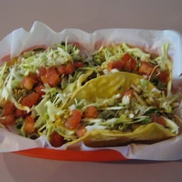 Photo of Tacos Moreno - Santa Cruz, CA, United States. veggie quesadillas begging to be consumed. photo by RL.