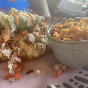 Pink Agave - Mexican pizza with chicken - Mexican Near Me - Ponchatoula, Louisiana
