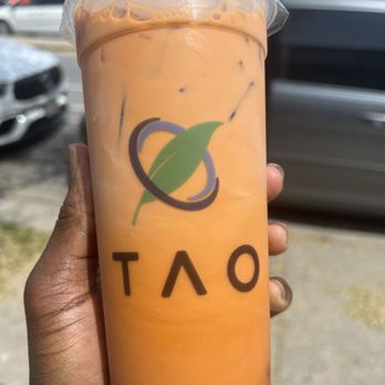 Top Tao Tea - Thai Milk Tea with lychee jelly - Bubble Tea Near Me - Chicago, Illinois Top Tao Tea - Thai Milk Tea with lychee jelly - Bubble Tea Near Me - Chicago, Illinois