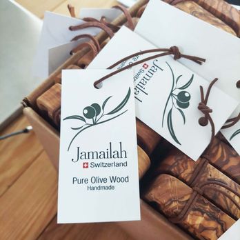 AlphaGraphics - Charleston - Tags for olive wood products printed by Alpha Graphics in West Ashley - Printing Services Near Me - Charleston, South Carolina AlphaGraphics - Charleston - Tags for olive wood products printed by Alpha Graphics in West Ashley - Printing Services Near Me - Charleston, South Carolina
