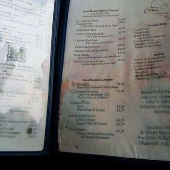 Gg's Corner Cafe - Time to throw this menu away.  Gross. - Cafes Near Me - Marion, Texas