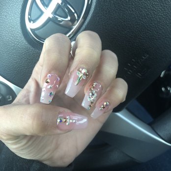 Vie Day Spa - Full set with gems ($70) - Nail Salons Near Me - Wildomar, California Vie Day Spa - Full set with gems ($70) - Nail Salons Near Me - Wildomar, California