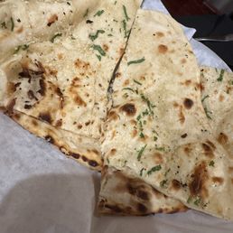 Garlic naan Garlic naan