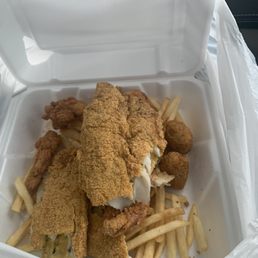 Catfish and shrimp...FAKE!! Catfish and shrimp...FAKE!!