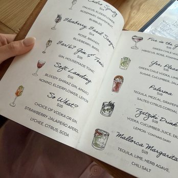 Bar167 - Cocktail menu - Cocktail Bars Near Me - Charleston, South Carolina