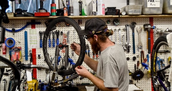 Tour Of Nevada City Bicycle Shop by null