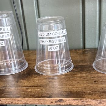 Route 66 Creamery - Concrete Sizes - Desserts Near Me - Hamel, Illinois Route 66 Creamery - Concrete Sizes - Desserts Near Me - Hamel, Illinois