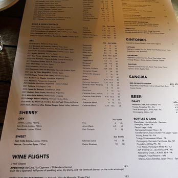 Barcelona Wine Bar Passyunk - Tapas/Small Plates Near Me - Philadelphia, Pennsylvania