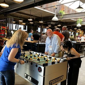 Pins Mechanical - Foosball, duckpin bowling, and more games on the other side of the building and outside! - Bowling Near Me - Columbus, Ohio