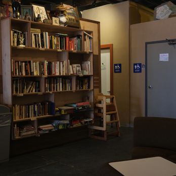 Gray Owl Coffee - Community bookshelf -- take one, leave one! - Coffee & Tea Near Me - Norman, Oklahoma Gray Owl Coffee - Community bookshelf -- take one, leave one! - Coffee & Tea Near Me - Norman, Oklahoma