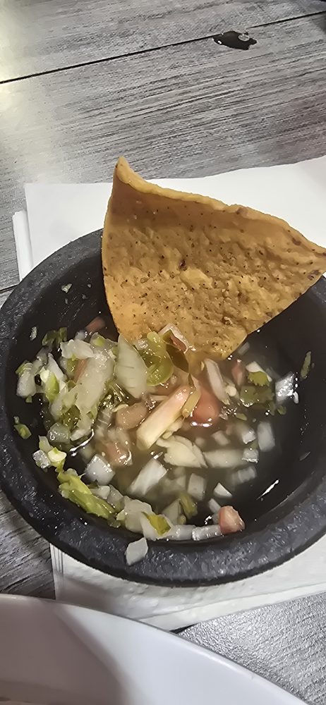 Food from Lucky Burrito