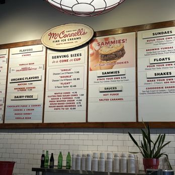 McConnell's Fine Ice Creams - menu (as of June 2026) - Ice Cream & Frozen Yogurt Near Me - Santa Barbara, California McConnell's Fine Ice Creams - menu (as of June 2026) - Ice Cream & Frozen Yogurt Near Me - Santa Barbara, California