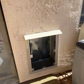 Affordable Pet Doors - Dog door from outside - Pet Services Near Me - Gilbert, Arizona