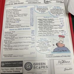 Ruston's Diner - Menu