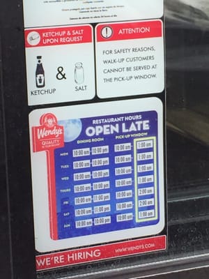 Menu photo 3 Wendy's Ruskin, FL