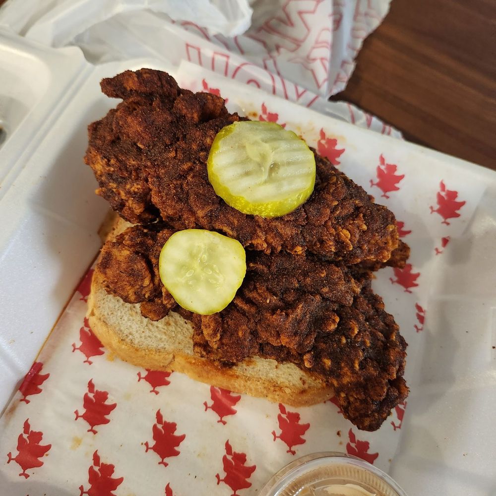 Ricky's Hot Chicken - A-bomb level spicy chicken tenders. - Chicken Wings Near Me - Plano, Texas Ricky's Hot Chicken - A-bomb level spicy chicken tenders. - Chicken Wings Near Me - Plano, Texas