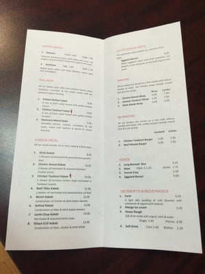 Menu photo 2 Maimana Naan & Kabab Ajax, ON Menu photo 2 Maimana Naan & Kabab Ajax, ON