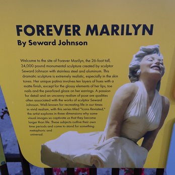 Forever Marilyn - Landmarks & Historical Buildings Near Me - Palm Springs, California Forever Marilyn - Landmarks & Historical Buildings Near Me - Palm Springs, California
