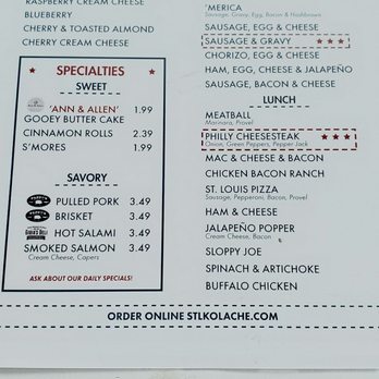 St. Louis Kolache - Menu - Bakeries Near Me - St. Louis, Missouri St. Louis Kolache - Menu - Bakeries Near Me - St. Louis, Missouri