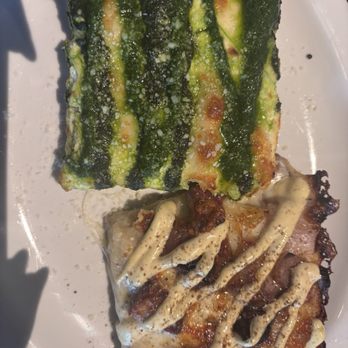Death by Pizza - The pesto and the burnt tip pizza that were sold by the slice - Pizza Near Me - Delray Beach, Florida Death by Pizza - The pesto and the burnt tip pizza that were sold by the slice - Pizza Near Me - Delray Beach, Florida