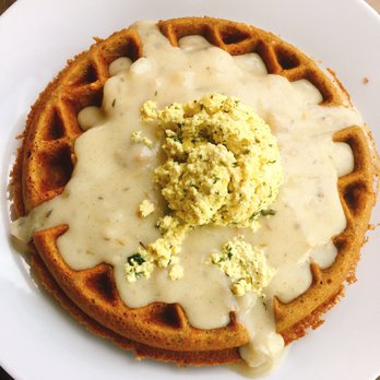 Off The Griddle - Feast waffle. Best thing on the menu. So delicious, healthy and filling. - Vegan Near Me - Portland, Oregon Off The Griddle - Feast waffle. Best thing on the menu. So delicious, healthy and filling. - Vegan Near Me - Portland, Oregon
