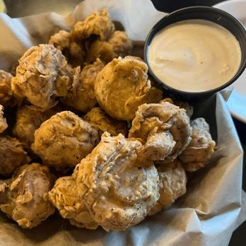 New Frontier Restaurant & Bar - Fried mushrooms - New American Near Me - Evansville, Indiana New Frontier Restaurant & Bar - Fried mushrooms - New American Near Me - Evansville, Indiana