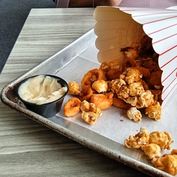 Dock House Restaurant - Dockside Popcorn....what an ingenuous treat!!! - Seafood Near Me - Chester, Maryland