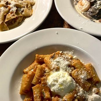 Maccheroni Republic - Bianchi & Neri, Rigatoni Pom'Amore, Wild Boar Ragu - Italian Near Me - Los Angeles, California