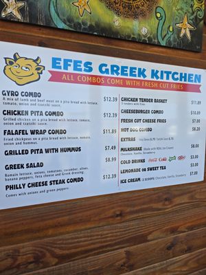 Menu photo 2 Efe's Greek Kitchen Gulf Shores, AL Menu photo 2 Efe's Greek Kitchen Gulf Shores, AL