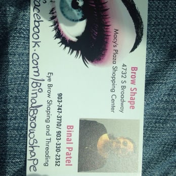 Brow Shape - Threading Services Near Me - Tyler, Texas