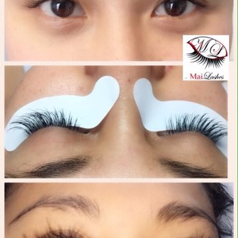 Mai Lash Studio - Before and after lash extensions at Mai Lashes - Eyelash Service Near Me
