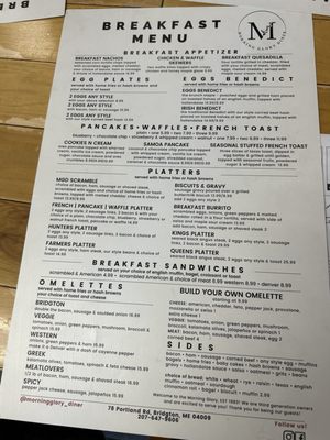 Menu photo 2 Morning Glory Diner Bridgton, ME Menu photo 2 Morning Glory Diner Bridgton, ME