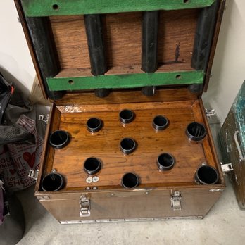 American Fire Recovery - Late husband's handmade teakwood fishing tackle box - Damage Restoration Near Me - Citrus Heights, California American Fire Recovery - Late husband's handmade teakwood fishing tackle box - Damage Restoration Near Me - Citrus Heights, California
