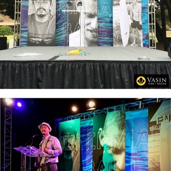 Vasin Signs - Waterman's 2016 stage backdrop - Signmaking Near Me - Irvine, California Vasin Signs - Waterman's 2016 stage backdrop - Signmaking Near Me - Irvine, California
