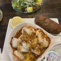 Baked Scallops