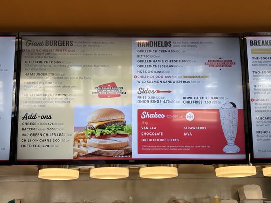 Menu photo 6 Nation's Giant Hamburgers Tracy, CA