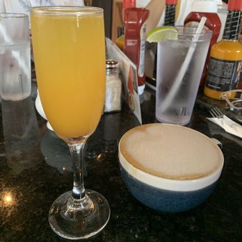 Josephine's Kitchen & Coffee Shop - Mango mimosa and cappuccino - Breakfast & Brunch Near Me - Port Isabel, Texas Josephine's Kitchen & Coffee Shop - Mango mimosa and cappuccino - Breakfast & Brunch Near Me - Port Isabel, Texas