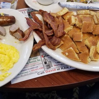 The Nautilus - Pancake, bacon, poor sausage and eggs, - Diners Near Me - Crofton, Maryland